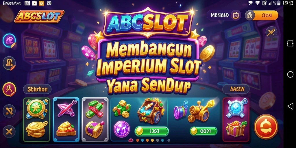 Tampilan permainan slot yang seru dan menantang di ABCSLOT.