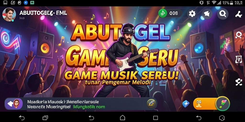 Tampilan gameplay ABUTOGEL yang seru dan interaktif.