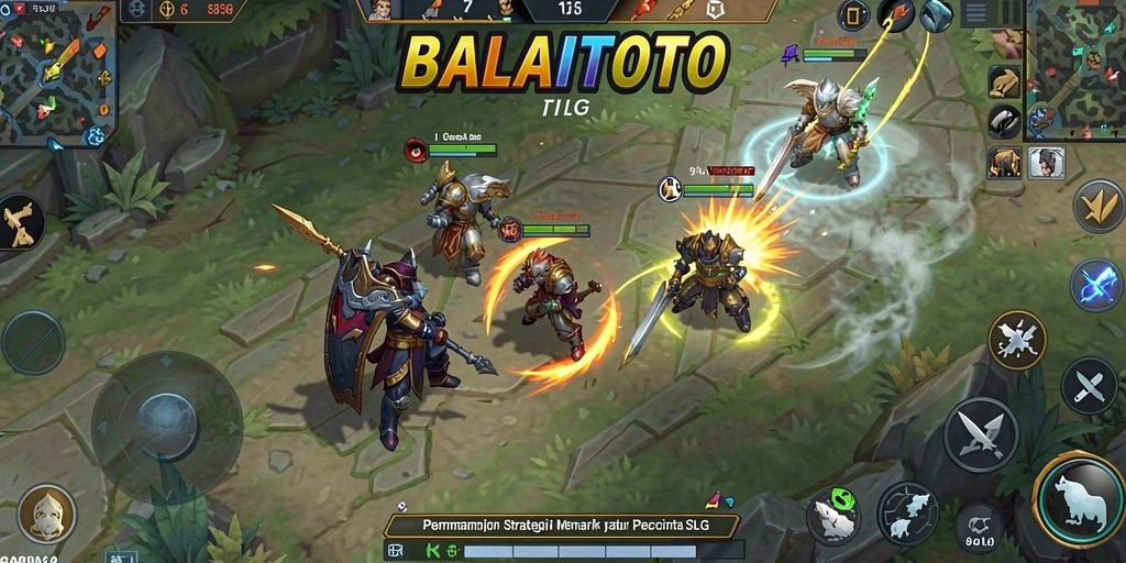 Tangkapan layar gameplay BALAITOTO yang mendebarkan dan strategis.