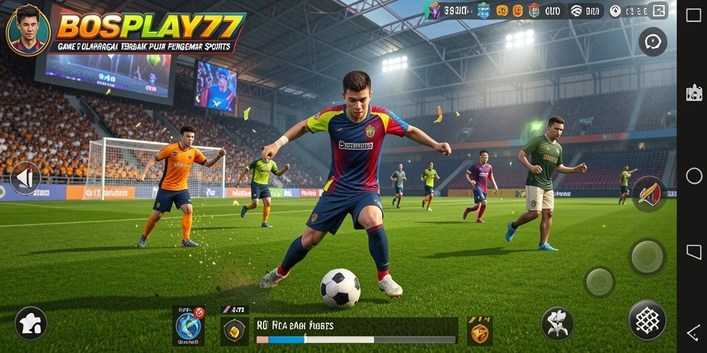 Tampilan menakjubkan dari gameplay <strong>BOSPLAY77</strong> yang penuh aksi olahraga.