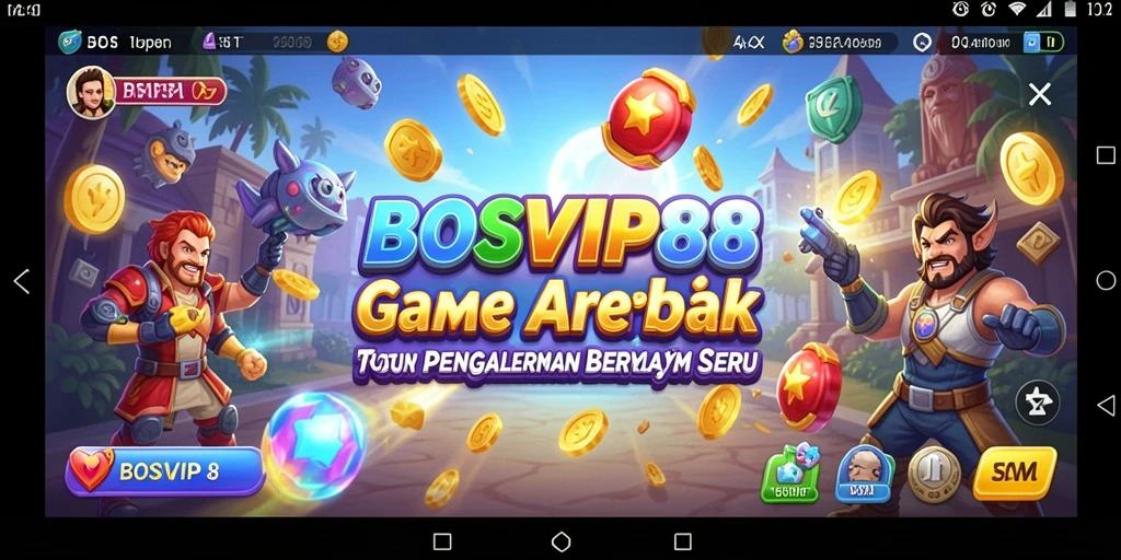 Tampilan gameplay <strong>BOSVIP88</strong> yang seru dan mengasyikkan selama permainan.