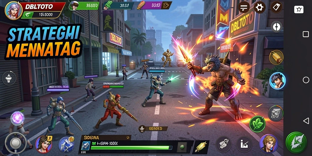 Tampilan gameplay DBLTOTO yang seru dan penuh strategi.