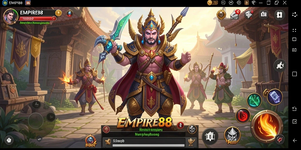 Gameplay menarik EMPIRE88 dengan visual yang menawan.