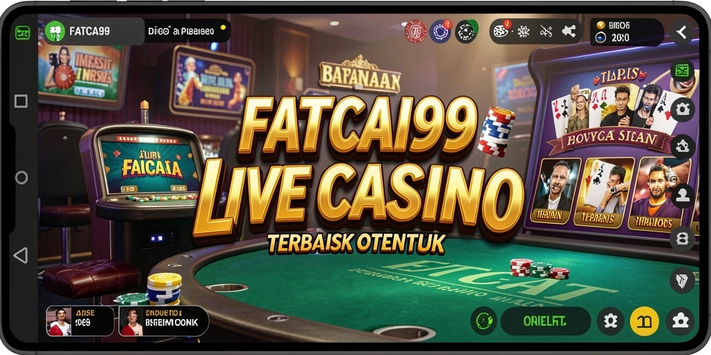 Tampilan menarik dari gameplay Live Casino FATCAI99 yang mendebarkan.