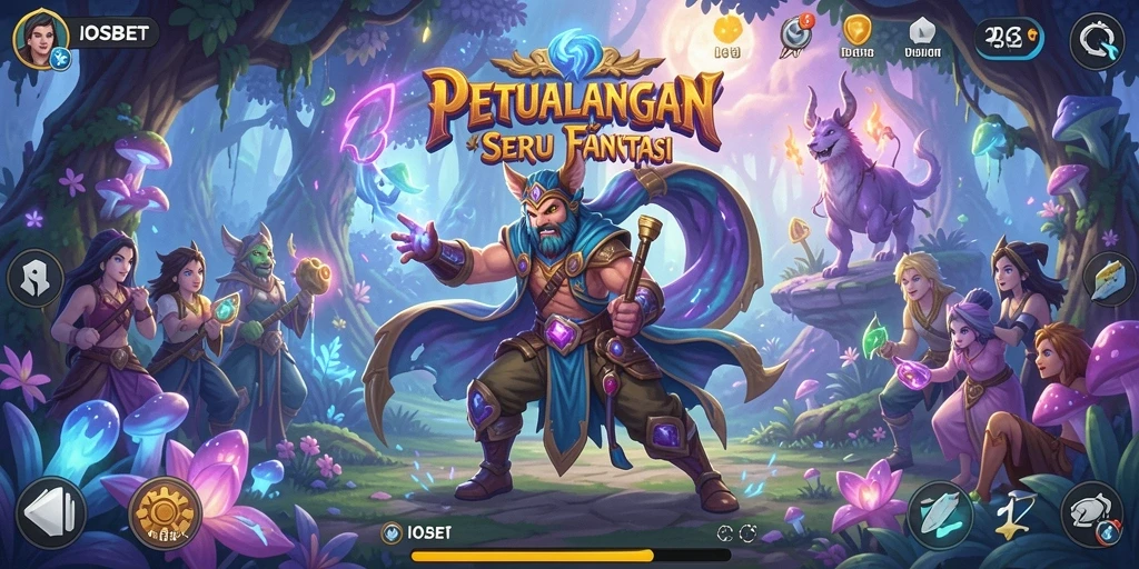 Gameplay menegangkan dan eksplorasi luas di IOSBET.