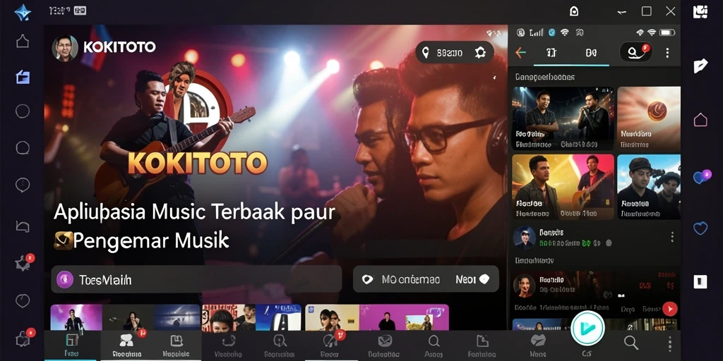 Tampilan gameplay KOKITOTO yang seru dan interaktif.