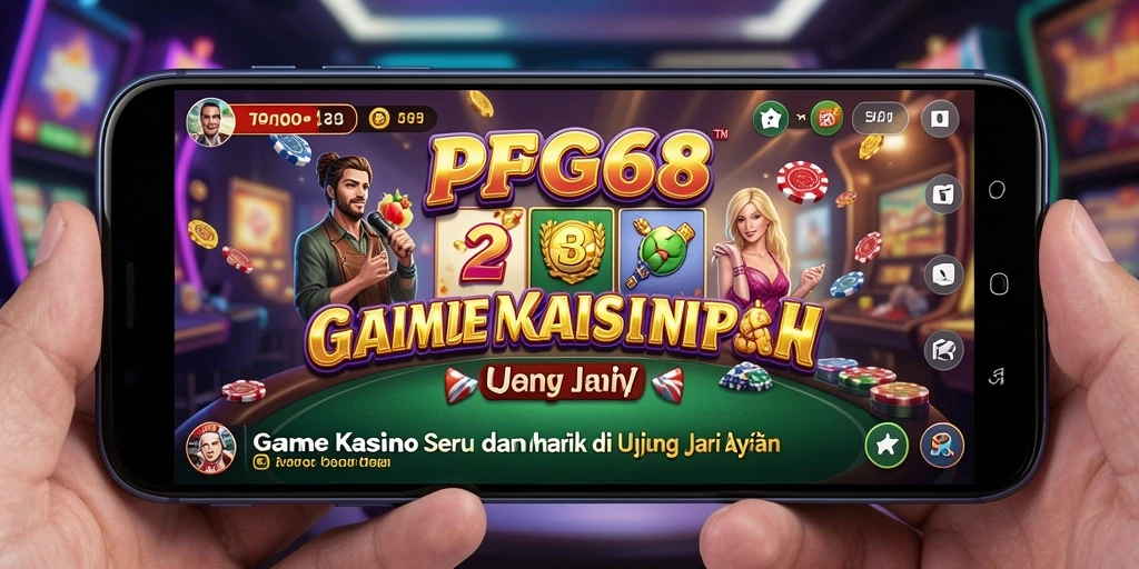 Tampilan menarik gameplay PGG68 dengan berbagai pilihan permainan Kasino.