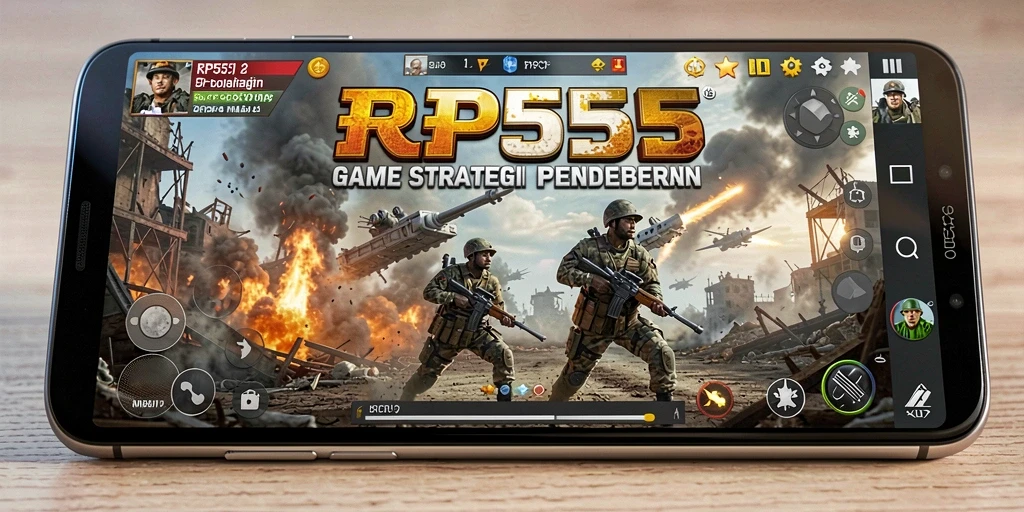 Tangkapan layar dari gameplay strategis RP55 yang mendebarkan.