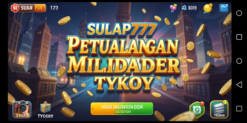 Tampilan gameplay SULAP777 yang menggambarkan keseruan membangun bisnis.