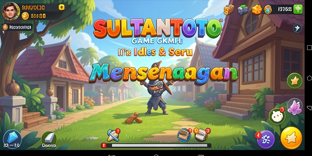 Tampilan gameplay menarik SULTANTOTO dengan elemen Idle.