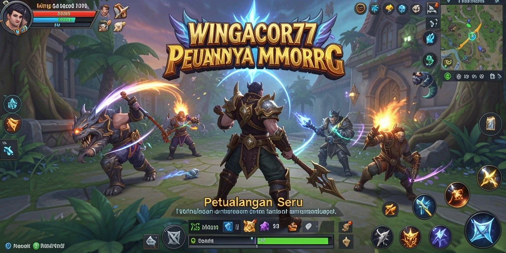 Gameplay seru dalam <strong>WINGACOR77</strong> dengan karakter unik dan pertarungan mendebarkan.